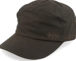 Miko 10220 32 Waxed Cotton Brown Earflap - MJM Hats