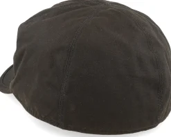 Miko 10220 32 Waxed Cotton Brown Earflap - MJM Hats