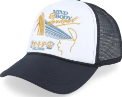 Mind & Body Workout Black/White Trucker - Coney Island Picnic