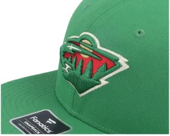 Minnesota Wild Primary Logo Green Snapback - Fanatics