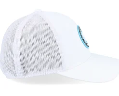 Mirror 1 White W White Mesh W Patch Trucker - Black Clover