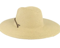Mitch Sun Hat Tan Straw Hat - Brixton
