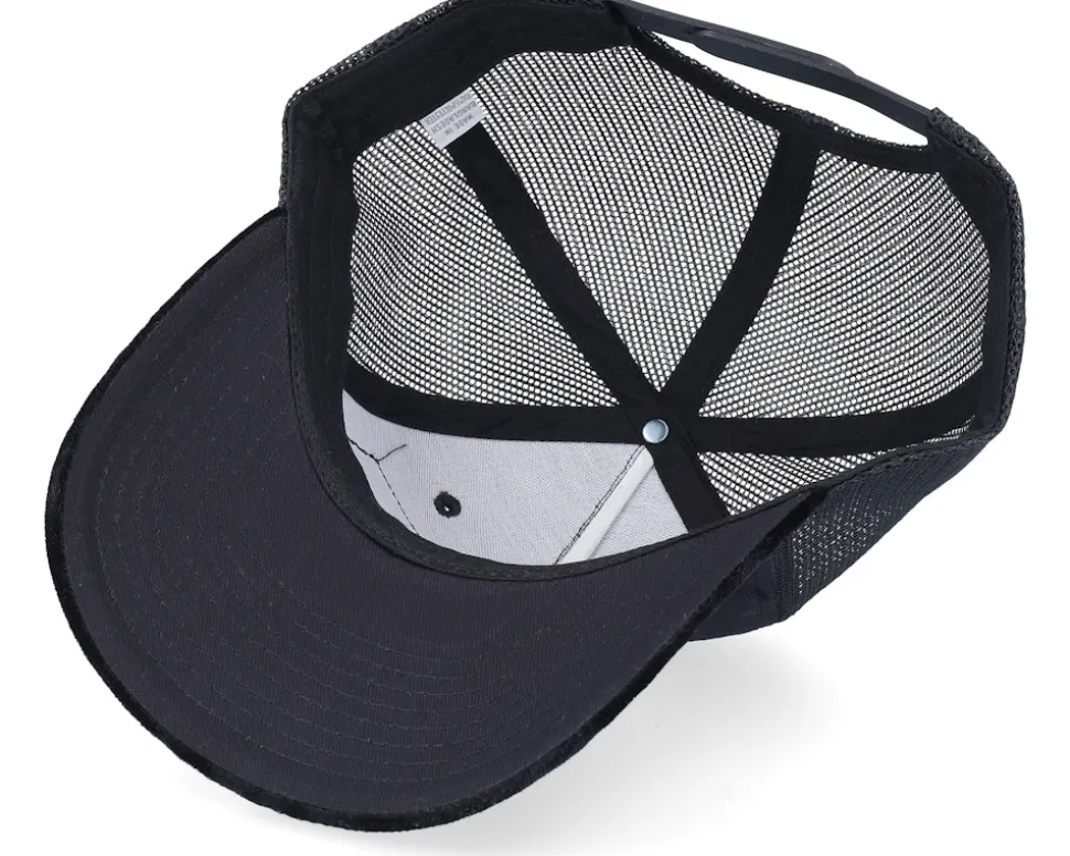 Mob Gang Patch Velvet Black A-Frame Trucker - Calza Pennello