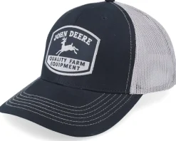 Moline 112 Cap Black/Charcoal Trucker - John Deere