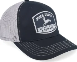 Moline 112 Cap Black/Charcoal Trucker - John Deere