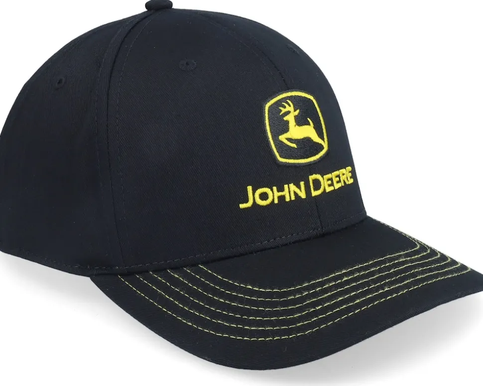 Moline Cap Black Adjustable - John Deere