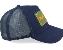 Money Maker Navy Blue A-Frame Trucker - John Hatter & Co
