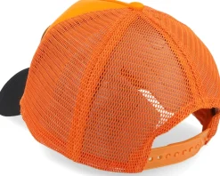 Moneymaker Orange/Black A-Frame Trucker - John Hatter & Co
