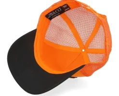 Moneymaker Orange/Black A-Frame Trucker - John Hatter & Co