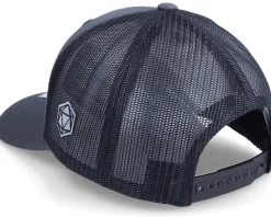 Monk Class Emblem Charcoal/Black Trucker - Critiql Hit