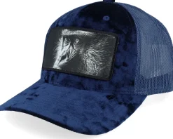 Monkey Big Patch Velvet Black Trucker - Calza Pennello