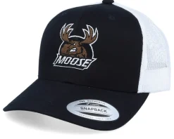 Moose Black/White Trucker - Hunter