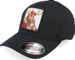 Moose Coffee Black Flexfit - Hunter
