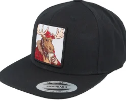Moose Coffee Black Snapback - Hunter