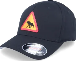 Moose Patch Patch Black Flexfit - Hunter