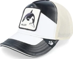 Moto Killer Moto Lamba Black/White A-Frame Trucker - Goorin Bros.