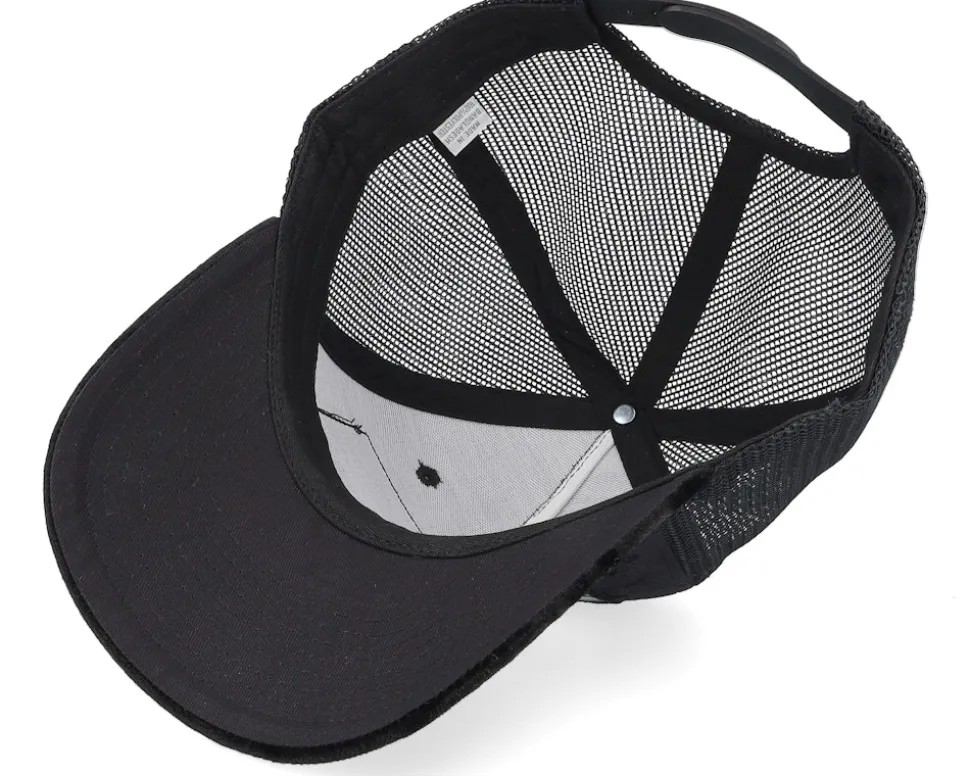 Motorcycle Club Bike Riders Velvet Black A-Frame Trucker - Calza Pennello