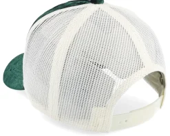 Motorsport Victory Celebration Velvet Green/Ivory A-Frame Trucker - Calza Pennello