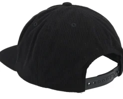 Motorways Black Corduroy Snapback - Brixton