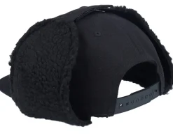 Mountain Adventure Canvas Flatbrim Black Earflap - Wild Spirit