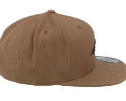 Mountain 3d Black/Tan Brown Snapback - Wild Spirit