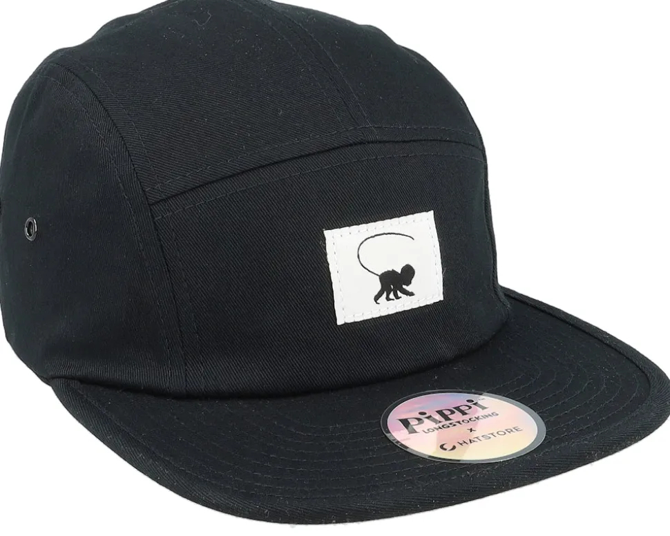 Mr Nilsson Silhouette Black 5-Panel - Pippi Longstocking