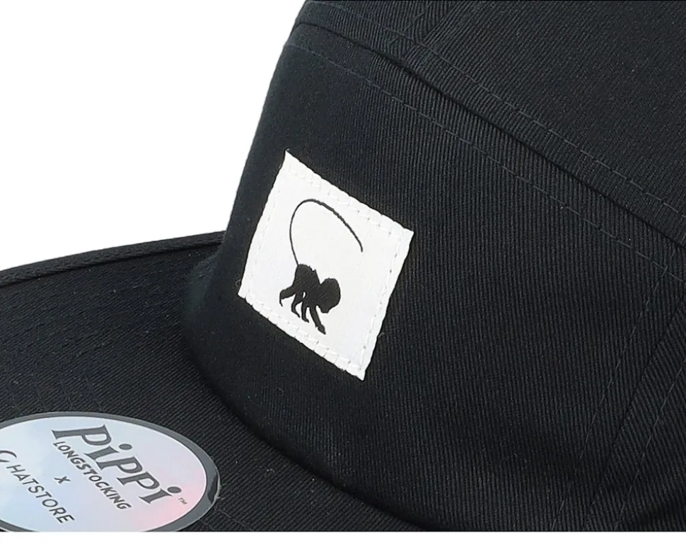 Mr Nilsson Silhouette Black 5-Panel - Pippi Longstocking