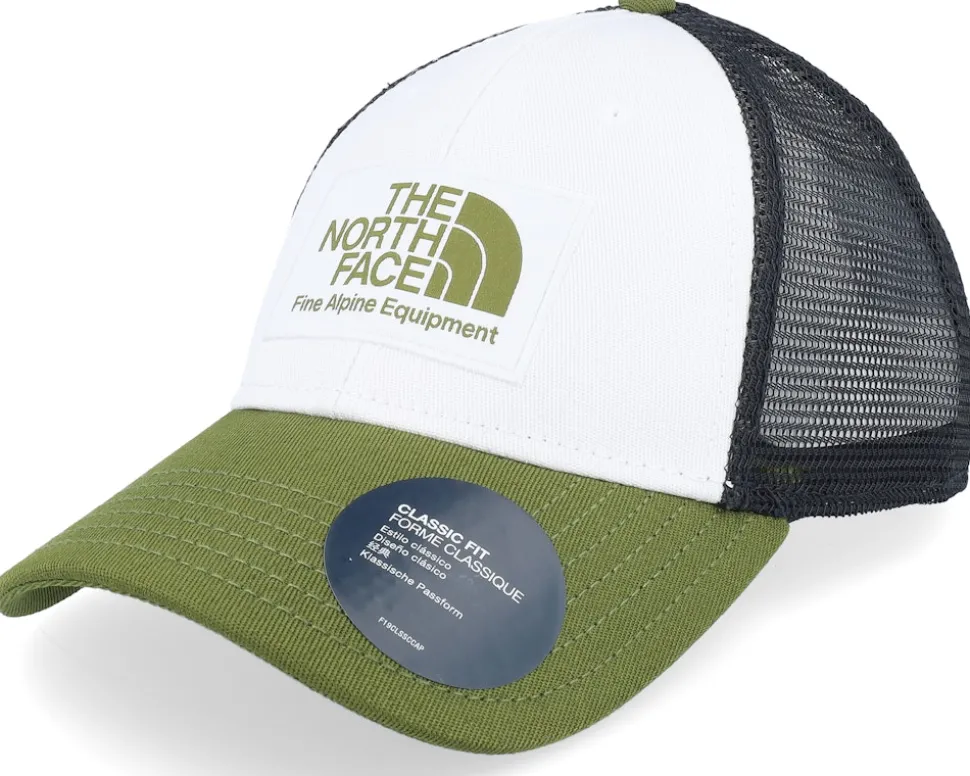 Mudder Forest Olive/White Trucker - The North Face
