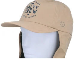 Mullet 5 Panel Khaki Ear Flap - Salty Crew