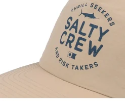 Mullet 5 Panel Khaki Ear Flap - Salty Crew