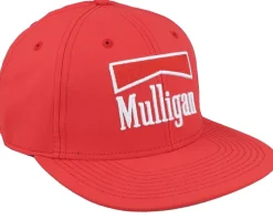 Mulligan Covert 19Th Hole Golf Red Snapback - American Needle