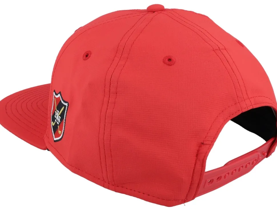 Mulligan Covert 19Th Hole Golf Red Snapback - American Needle