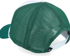 Mulligan Rubber White/Green Rope A-Frame Trucker - John Hatter & Co