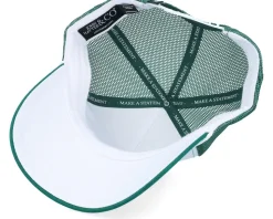 Mulligan Rubber White/Green Rope A-Frame Trucker - John Hatter & Co