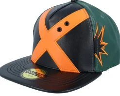 My Hero Academia Novelty Black/Green Snapback - Difuzed