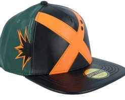My Hero Academia Novelty Black/Green Snapback - Difuzed