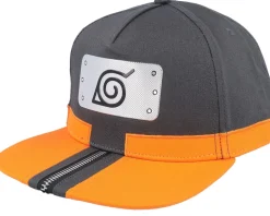 Naruto Shippuden Orange/Black Snapback - Difuzed