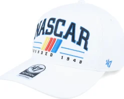 Nascar Roscoe 47 Hitch Cap White A-Frame Adjustable - 47 Brand