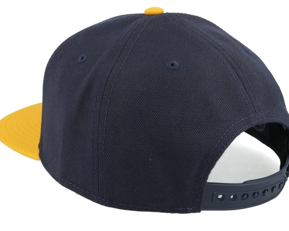 Nashville Predators Archive 400 Navy/Yellow Snapback - American Needle