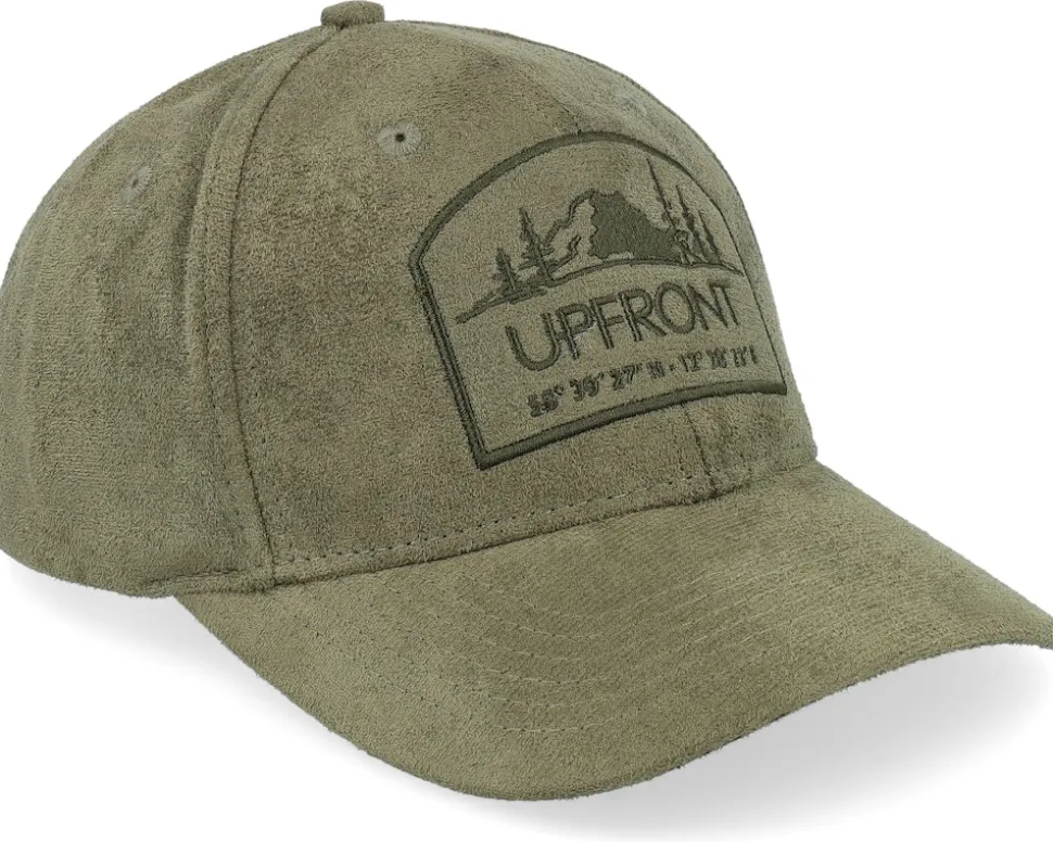 Nate Hard Classic Baseball Cap Dark Green Adjustable - Upfront