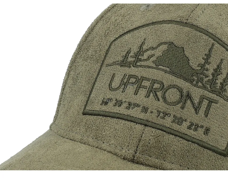 Nate Hard Classic Baseball Cap Dark Green Adjustable - Upfront