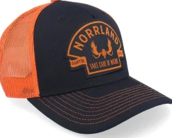 Nature Hooked Black/Orange A-Frame Trucker - SQRTN