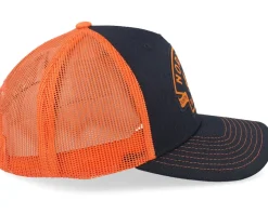 Nature Hooked Black/Orange A-Frame Trucker - SQRTN