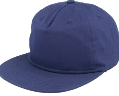 Navy Rope 5-panel Snapback - Equip