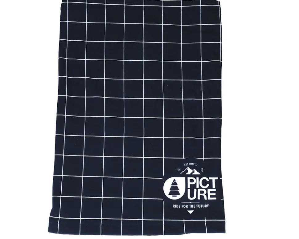 Neckwarmer Black Ripstop Face Mask - Picture