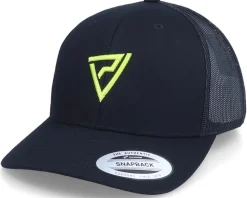 Neon Logo 3D Black Trucker - Padelville