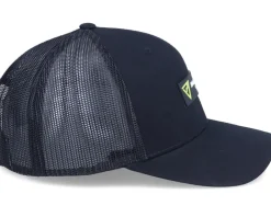 Neon Logo Patch Black Trucker - Padelville