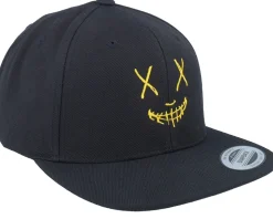 Neon Smile Yellow/Black Snapback - Iconic