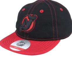 New Jersey Devils NHL Infant Slouch Black/Red Snapback - Outerstuff