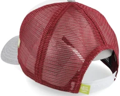 New Line Red/White/Grey A-Frame Trucker - Coastal